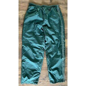 Vintage Holloway Nylon Windbreaker Elite Track Pants Green Women's Medium M Y2K